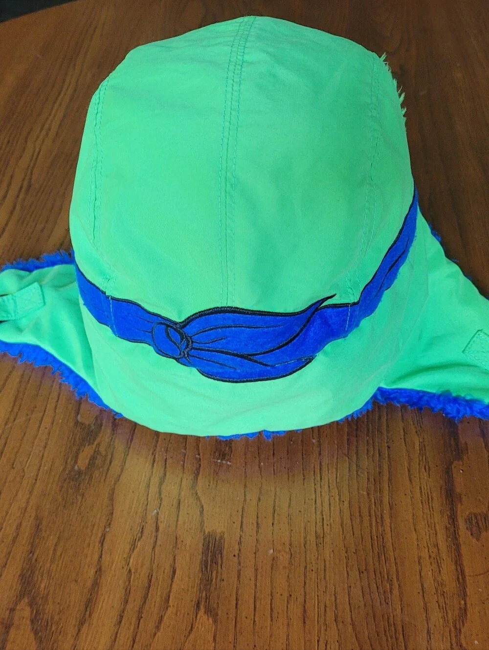 Nickelodeon Teenage Mutant Ninja Turtles Leonardo Trapper Hat – Kids Faux Fur